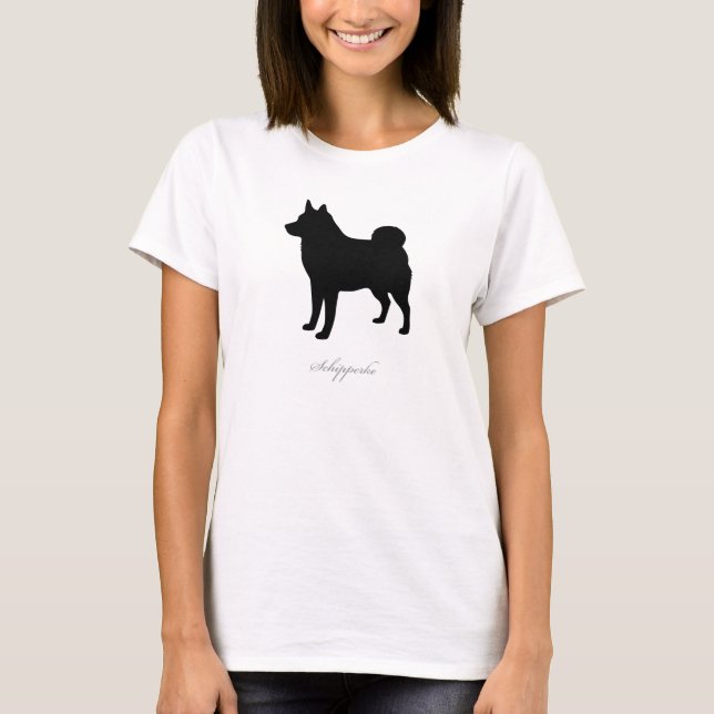 SchipperkeT-tröja (den svart naturliga versionen) T-shirt (Framsida)