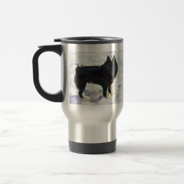 Schipperketravel mug resemugg (Vänster)