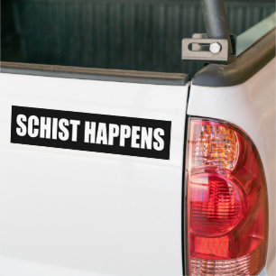 Schist Happens Bildekal