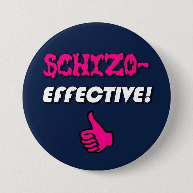Schizo-EFFEKTIVA Schizoaffective "!", Pride Knapp (Framsida)