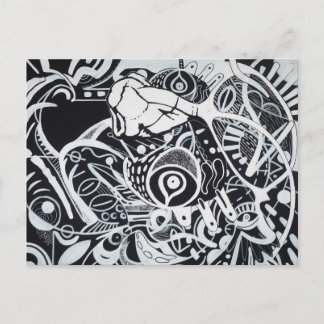 Schizofrenisk reflektion II Vykort