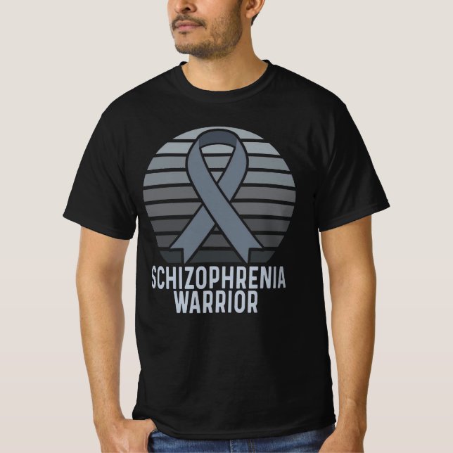 schizophrenia logo t shirt (Framsida)