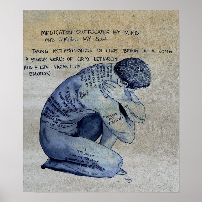 Schizophrenia Poster (Framsidan)