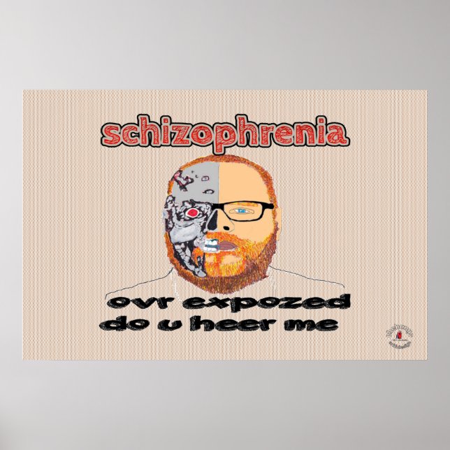 Schizophrenia Poster (Framsidan)