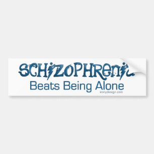 Schizophrenichumor Bildekal