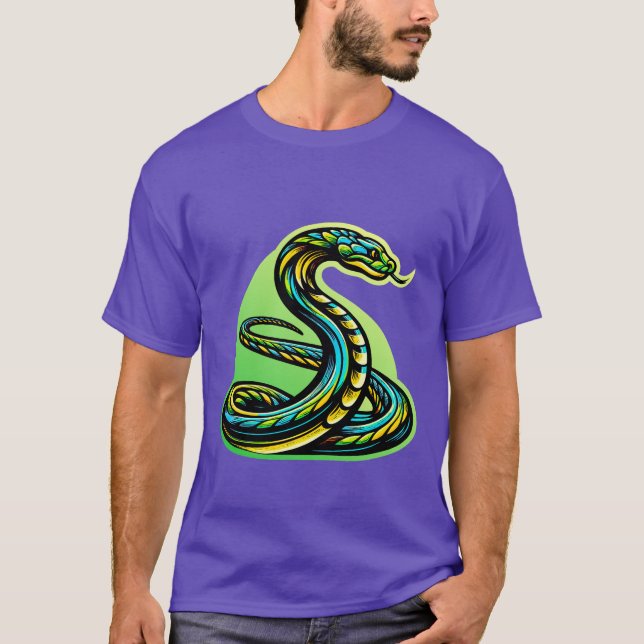 Schlange T Shirt (Framsida)