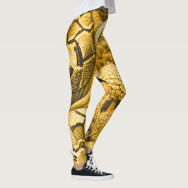 Schlangenhaut Klapperschlange Dschungel Leggings