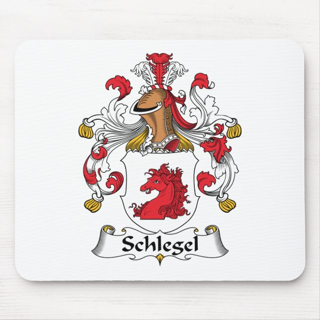 Schlegel familjvapensköld musmatta (Framsidan)
