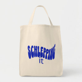 Schlepping It Eco-Friendly Reanvändable Livsmedel Tygkasse