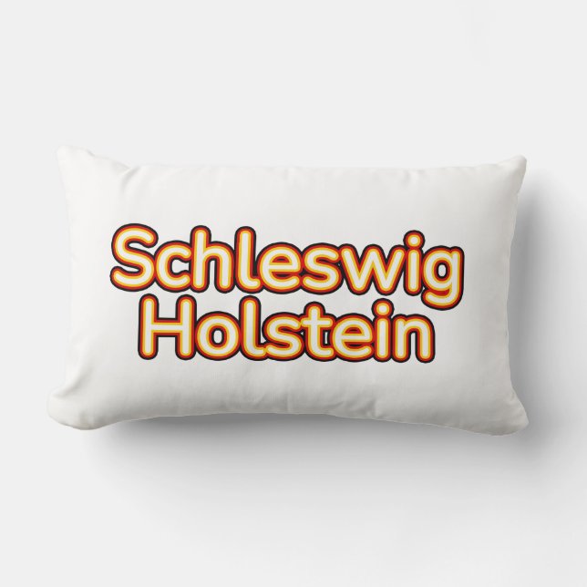 Schleswig Holstein Deutschland Tyskland Lumbarkudde (Framsida)