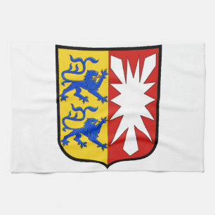 Schleswig Holstein (tyskland) vapensköld Kökshandduk