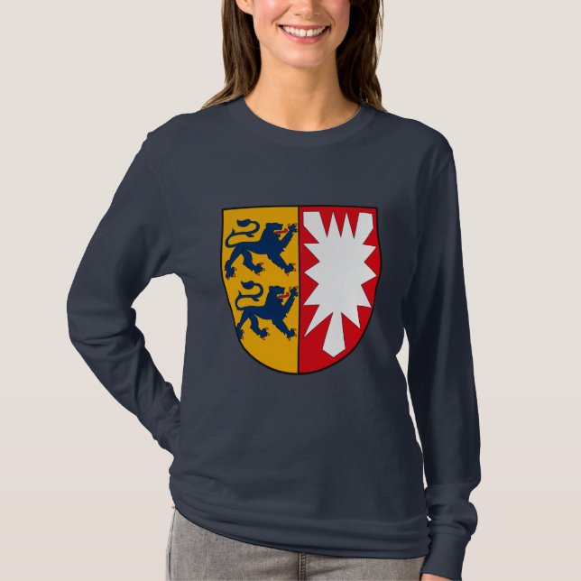Schleswig Holstein vapensköldT-tröja Tröja (Framsida)