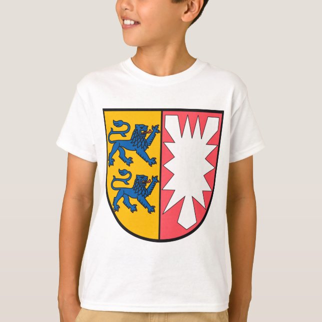 Schleswig-Holstein Wappen T Shirt (Framsida)