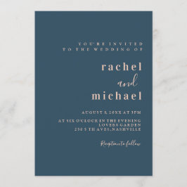 Schlicht elegante inbjudningar