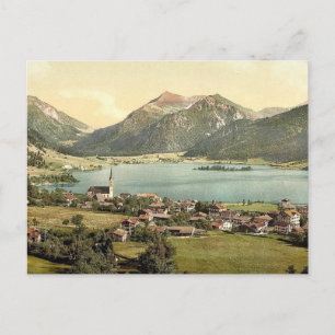 Schliersee, Bayern, Tyskland klassisk Photochrom Vykort