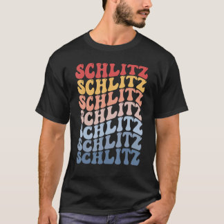 Schlitz City Groovy Retro T Shirt