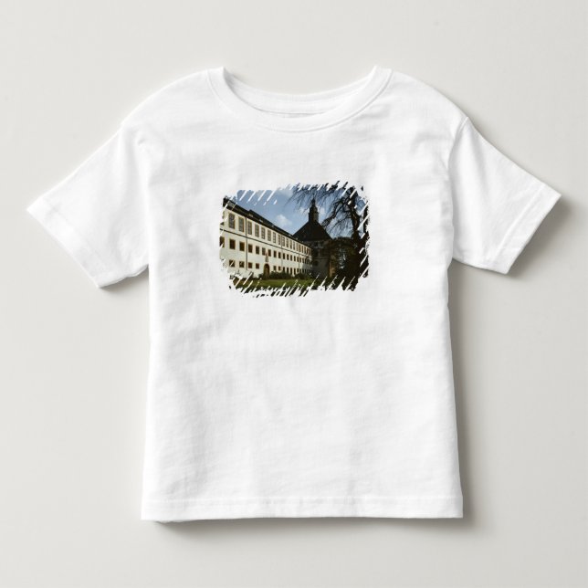 Schloss Friedenstein, Gotha som byggas i 1643-54 Tee (Framsida)