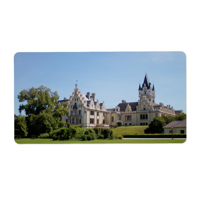 Schloss Grafenova Niederösterreich Fraktsedel (Framsidan)
