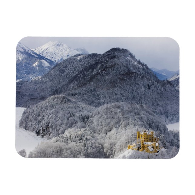 Schloss Hohenschwangau Magnet (Horisontell)