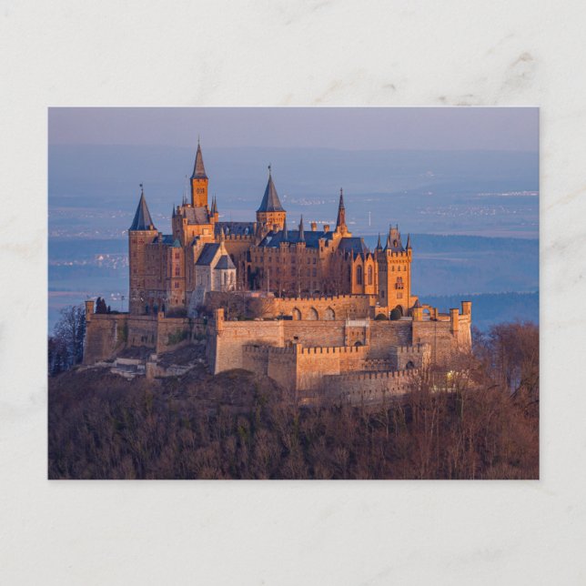 Schloss Hohenzollern Vykort (Framsida)
