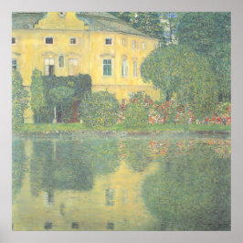 Schloss Kammer om Attersee IV av Gustav Klimt Poster
