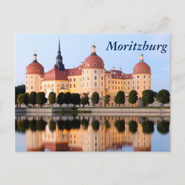Schloss Moritzburg Vykort (Framsida)