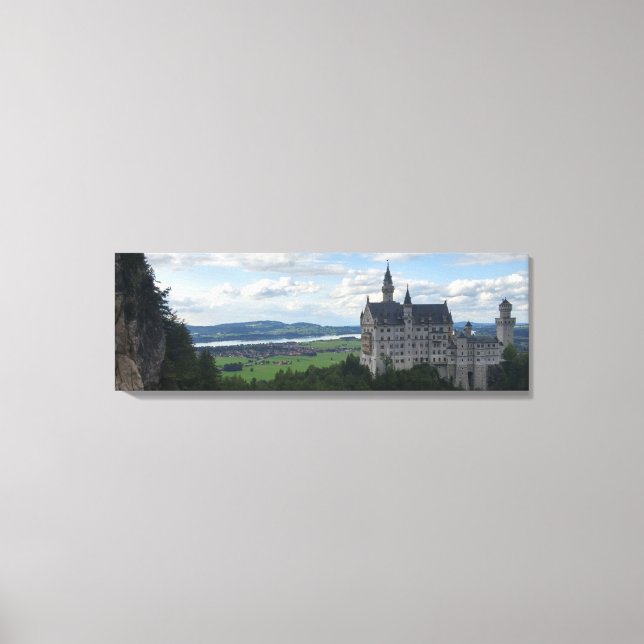 Schloss Neuschwanstein Canvas Panorama (Framsida)