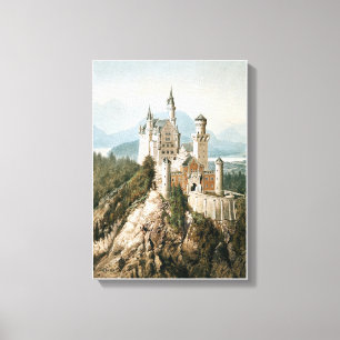 Schloss Neuschwanstein Castle Canvastryck