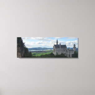 Schloss Neuschwanstein kanfaspanorama Canvastryck
