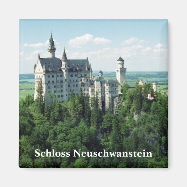 Schloss Neuschwanstein Magnet (Framsidan)