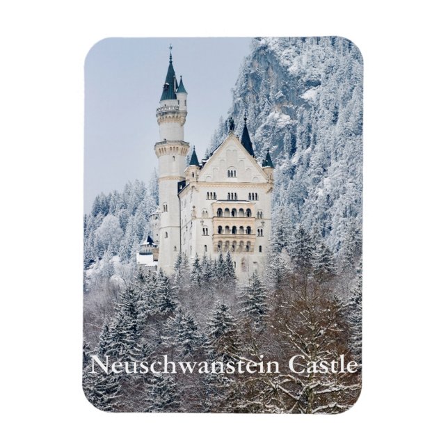 Schloss Neuschwanstein Magnet (Vertikal)
