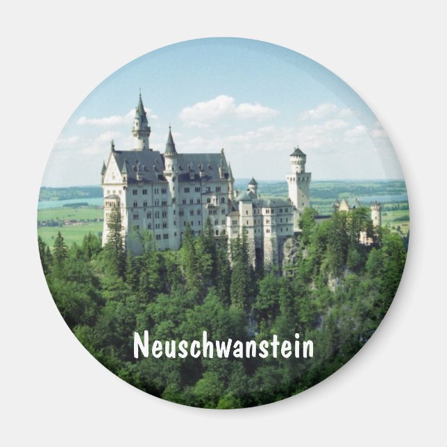 Schloss Neuschwanstein Magnet (Framsidan)