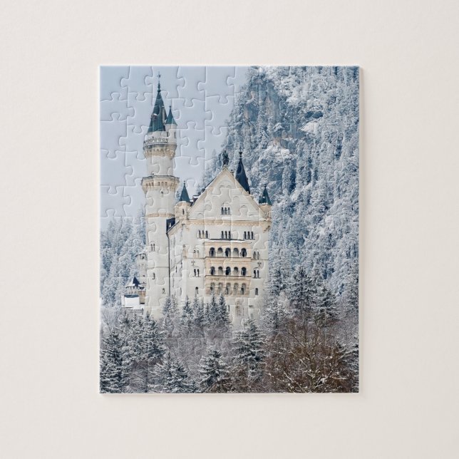 Schloss Neuschwanstein Pussel (Vertikal)