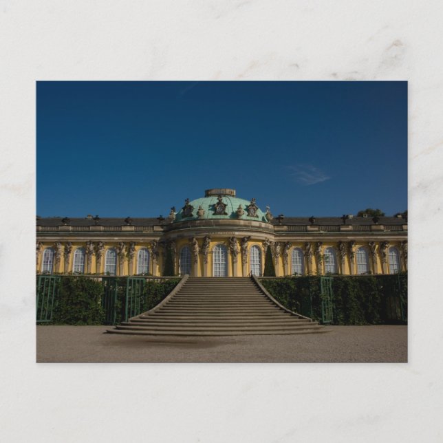 Schloss Sanssouci-vykort - anpassat Vykort (Framsida)
