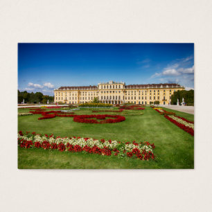 Schloss Schoenbrunn Wien Austrria Visitkort