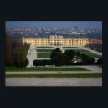 Schloss Schönbrunn Poster<br><div class="desc">Joggare som rinner upp backe</div>