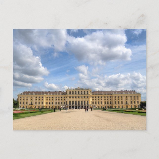 Schloss Schönbrunn Vykort (Framsida)