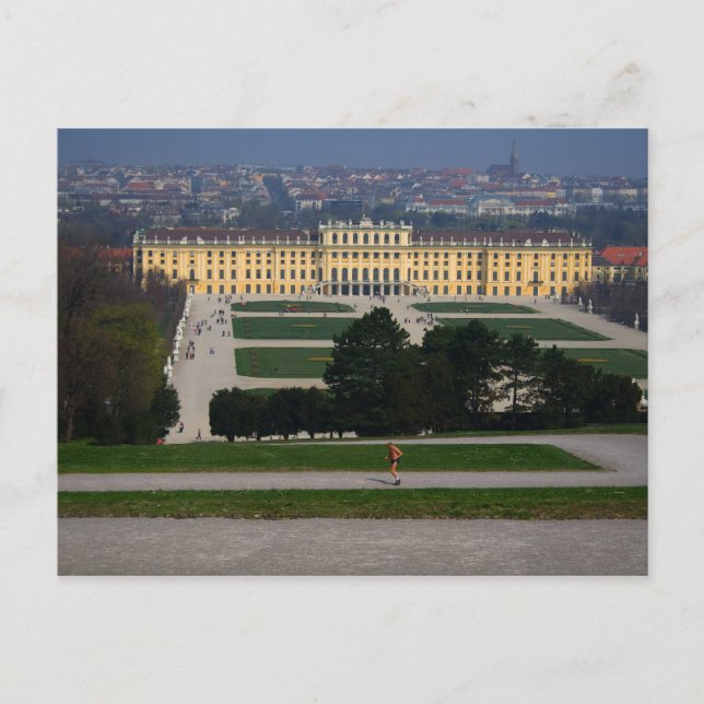 Schloss Schönbrunn Vykort (Framsida)