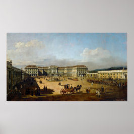 Schloss Schönbrunn Wien – Canaletto – Bellotto Poster