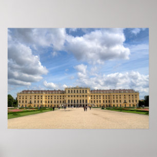 Schloss Schönbrunn Wien Österrike Poster