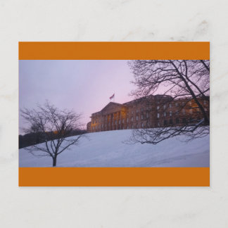 Schloss Wilhelmshoehe Kassel - Winter-Glück Vykort