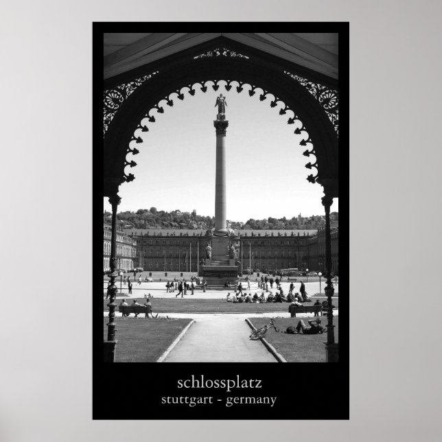 schlossplatz poster (Framsidan)