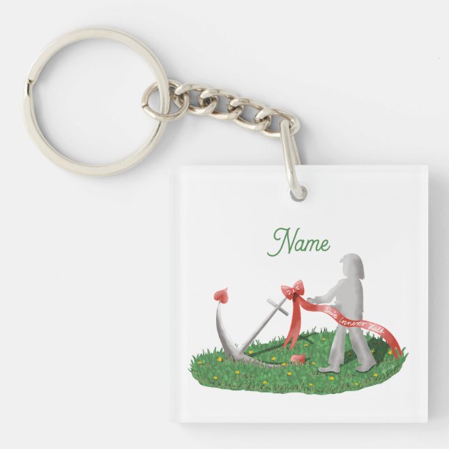 Schlüsselanhänger Anker (Framsidan)