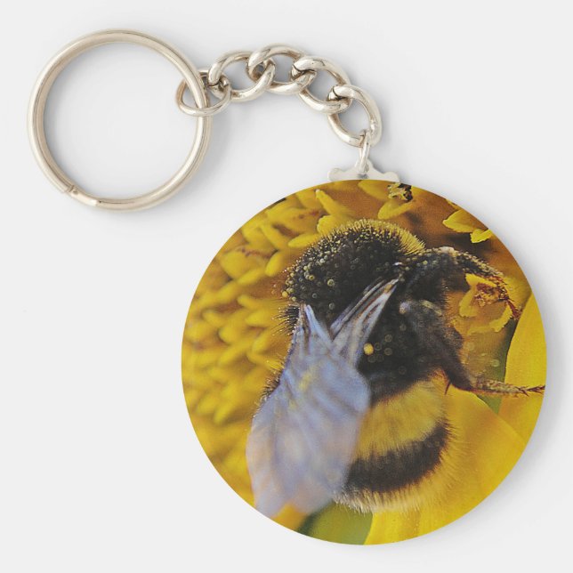 Schlüsselanhänger fleissige hummel nyckelring (Framsidan)