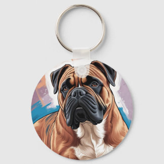 Schlüsselanhänger Hund - Boxer Nyckelring