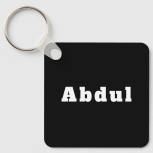 Schlüsselanhänger mit Namen Abdul Nyckelring