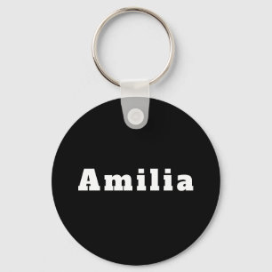Schlüsselanhänger mit Namen Amilia Nyckelring