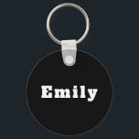 Schlüsselanhänger mit Namen Emily Nyckelring<br><div class="desc">Schlüsselanhänger mit Namen Emily</div>