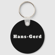 Schlüsselanhänger mit Namen Hans-Gerd