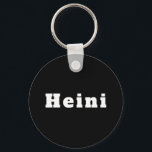 Schlüsselanhänger mit Namen Heini Nyckelring<br><div class="desc">Schlüsselanhänger mit Namen Heini</div>